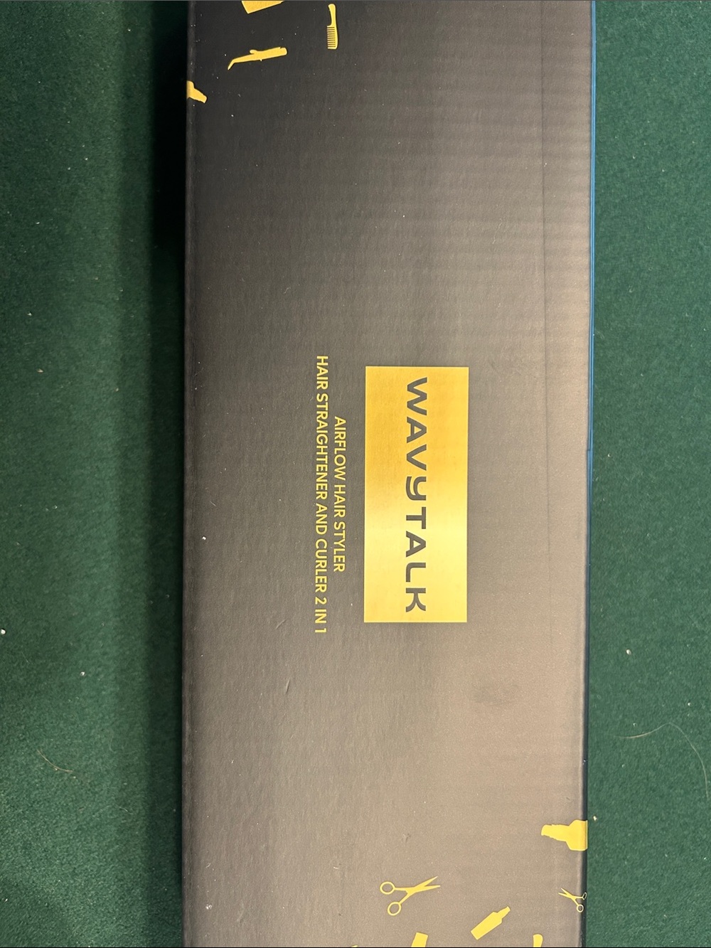 WAVYTALK Gold & Black Airflow Hair Styler